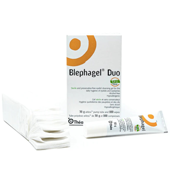 Cleansing wipes - Blephagel Duo®