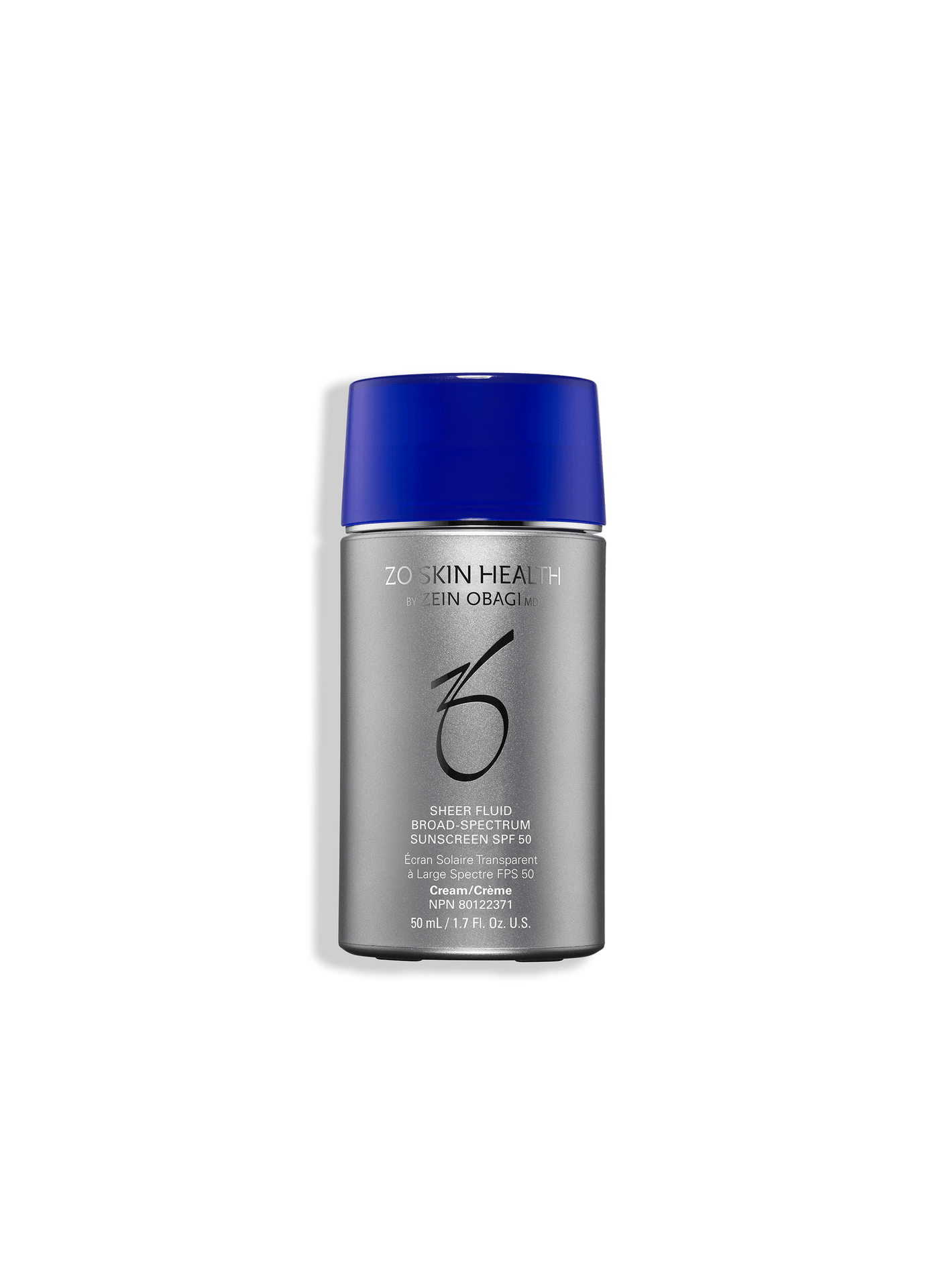 Ecran solaire transparent FPS 50 de Zo skin Health