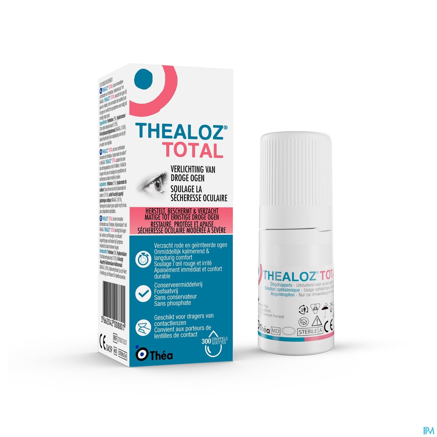 Thealoz® TOTAL – Solution ophtalmique pour sécheresse oculaire modérée à sévère